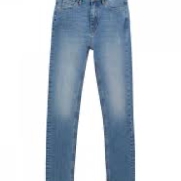 M.I.H. High Rise Skinny 'Bridge' Jeans in Stonewash Chip - Picture 4 of 11